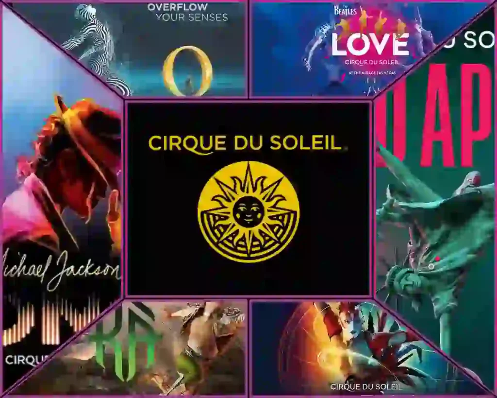 Cirque du Soleil Shows ticket in Las Vegas