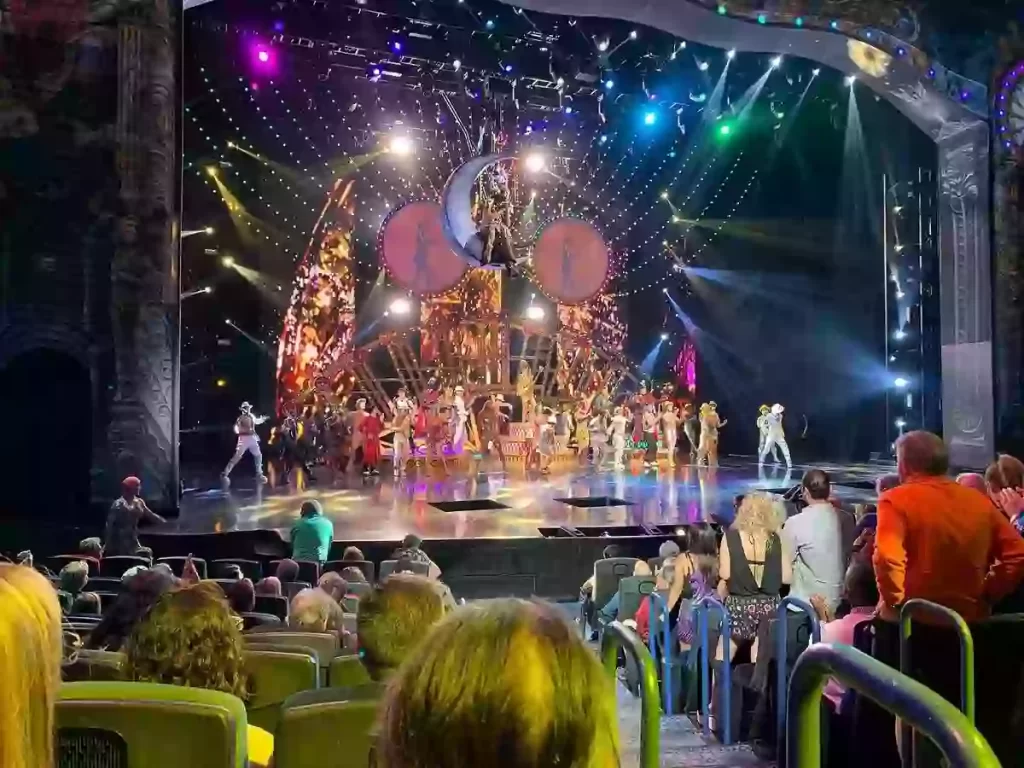 front left seats view Michael Jackson ONE show Las vegas