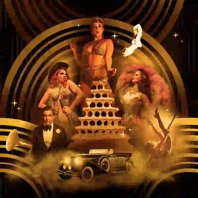 Great Gatsby Party Vegas 2024 new year show