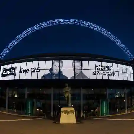 Oasis Wembley Stadium London