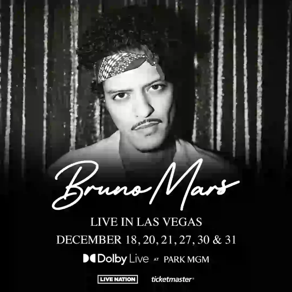 Bruno Mars Las Vegas Dolby Live