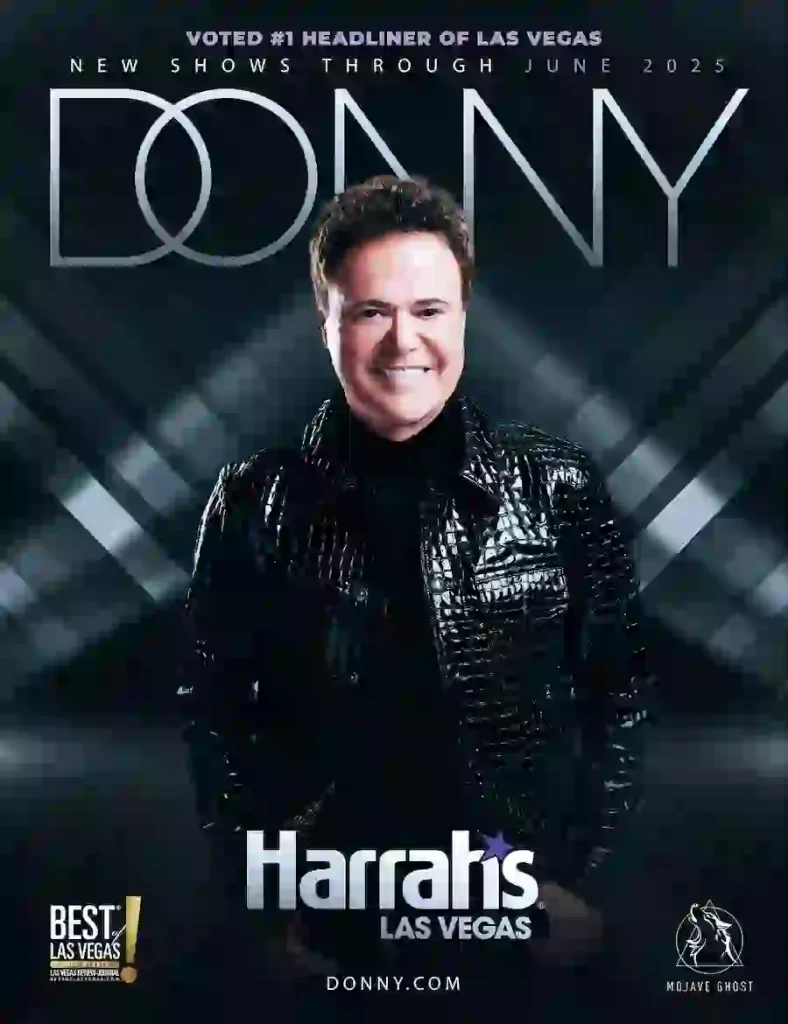 Donny Osmond Harrah Las Vegas