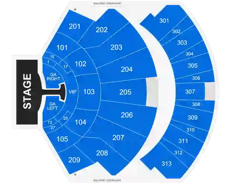 PH Live Las Vegas Seating Chart