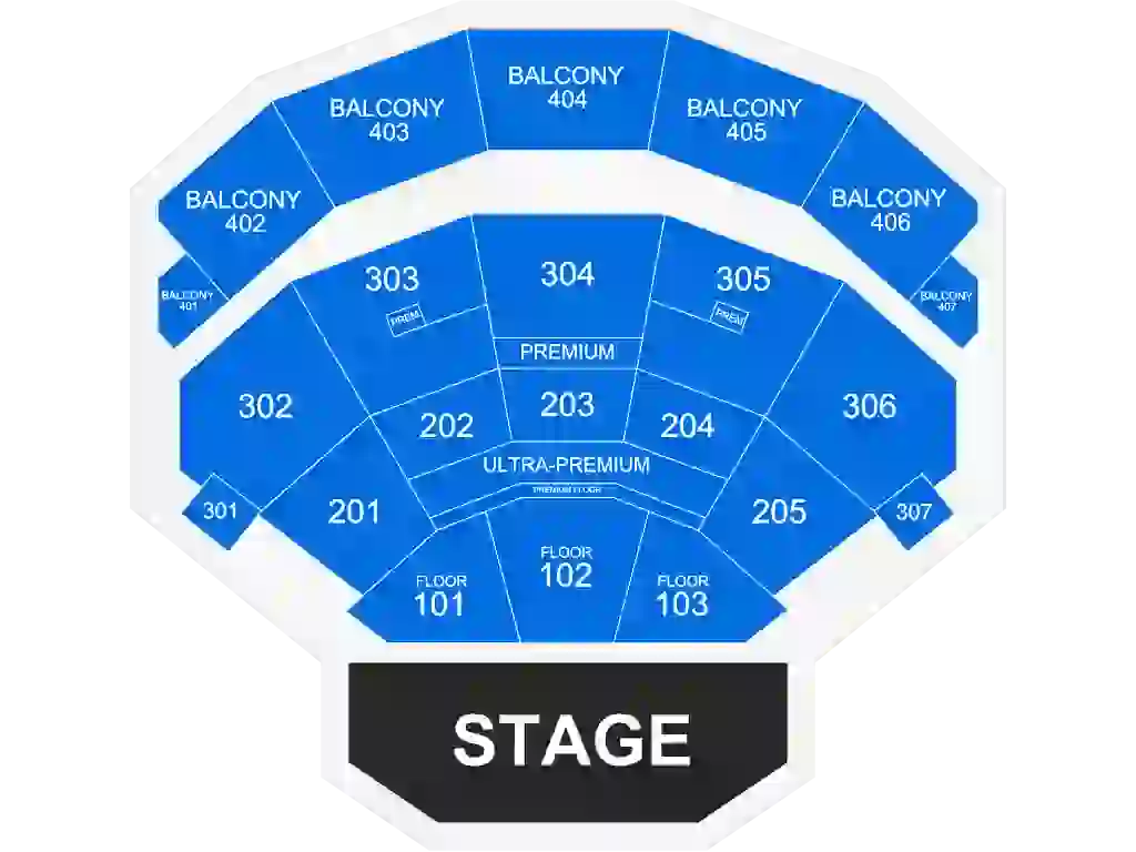 Seating Chart MGM Park Las Vegas