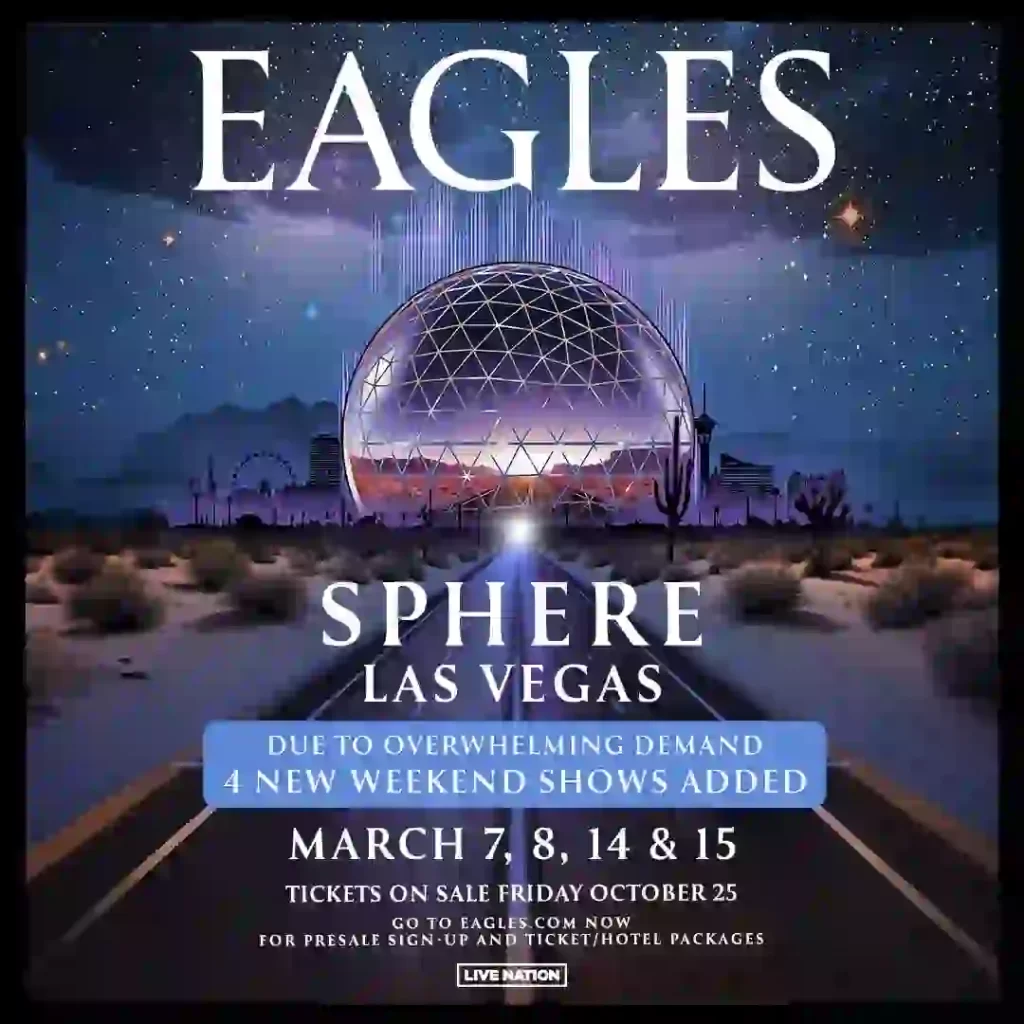 Eagles las Vegas Date poster