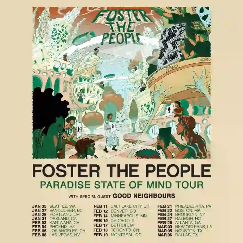 Foster The People North America date