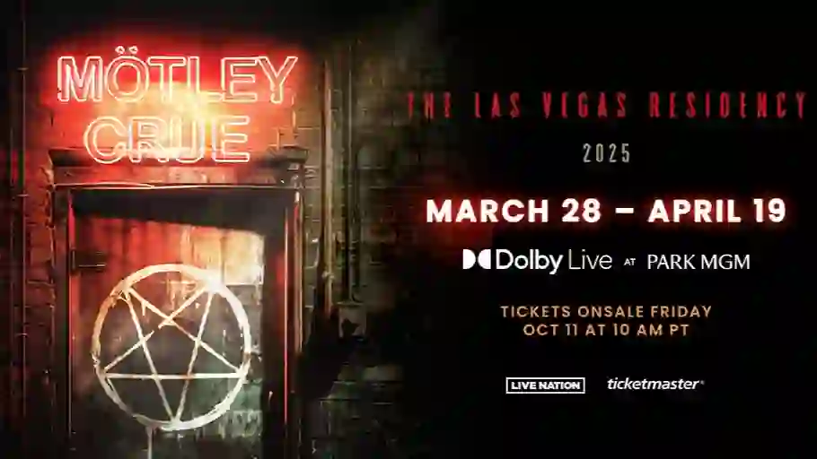 Motley Crue Dolby Live Las Vegas